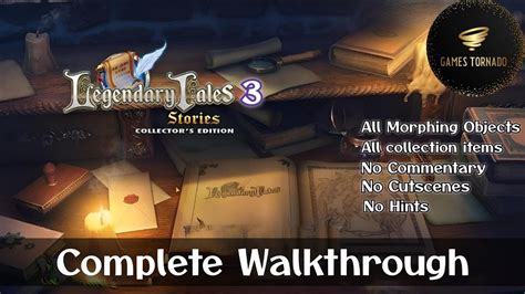 Legendary Tales Stories Full Walkthrough No Hints No Cutscenes No