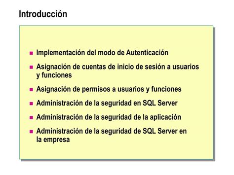 Ppt Administración De La Seguridad Powerpoint Presentation Free