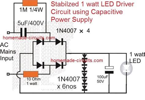 9 Volt Led Bulb Circuit Diagram