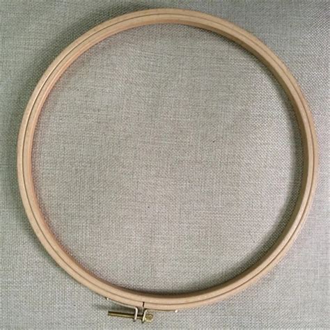 Wrmhom Inch Cm Wooden Embroidery Hoops Hand Stitching Hoop Cross