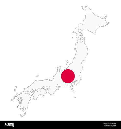 Japan Map Flag Immagini E Fotografie Stock Ad Alta Risoluzione Alamy