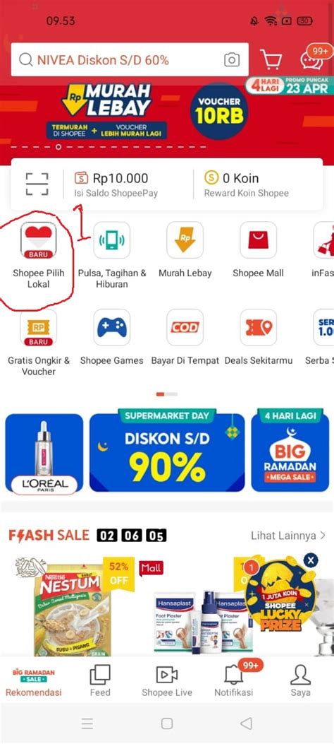 Cara Mencari Promo Brand Produk Lokal Di Shopee Tutorial Di Shopee