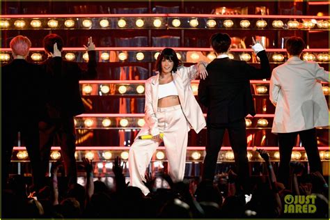 BTS Halsey Perform Boy With Luv At Billboard Music Awards 2019