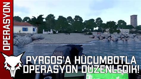 PYRGOS A HÜCUMBOTLA OPERASYON DÜZENLEDİK Arma 3 Türk Taktik