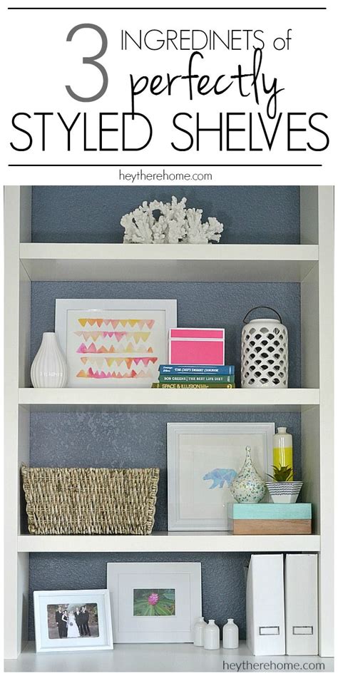 How To Decorate Shelves And Bookcases My Easy 3 Step Formula Home Decor Tips Decorating