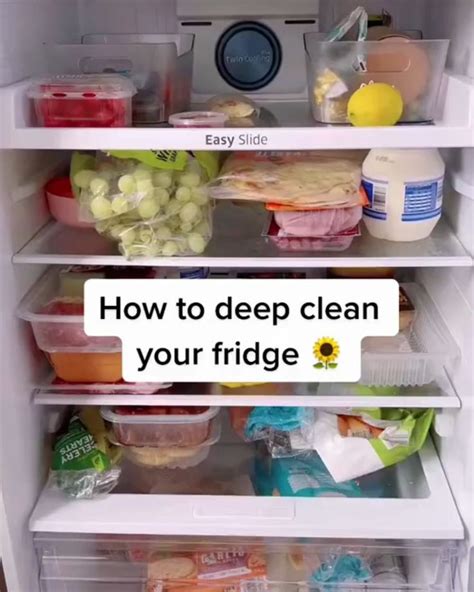 Deep Cleaning Your Fridge At Home Artofit