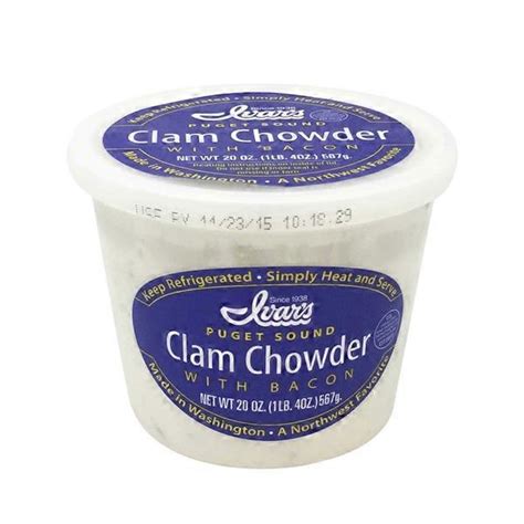 Ivar's Clam Chowder With Bacon (20 oz) from Safeway - Instacart