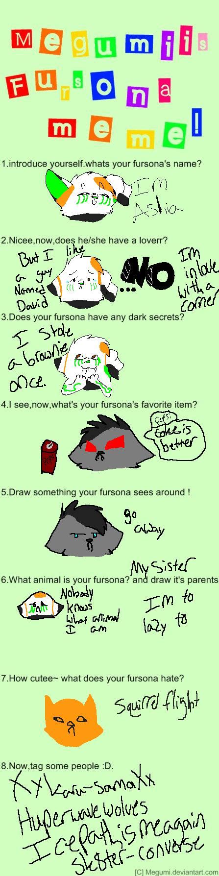 Fursona Meme By Sleepy Scales On Deviantart