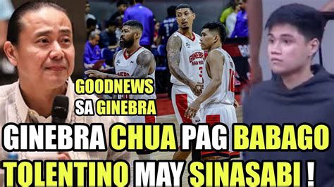 GINEBRA GOODNEWS ALFRANCIS CHUA PAG BABAGO ARVIN TOLENTINO MATINDING