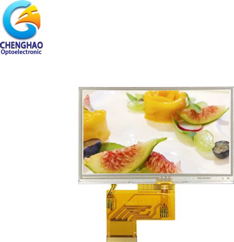 Horizontal Screen Display Pixels Resistive Touch Tft Lcd