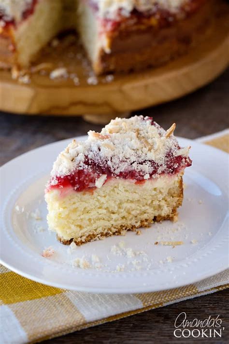 Cherry Cream Cheese Coffee Cake A Delicious Morning Breakfast Cake