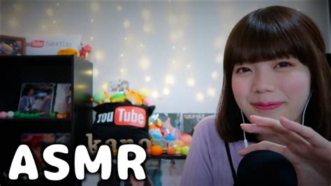 【asmr 日本語 元男の子】マイクのモフモフを指や爪でタッピング Youtube