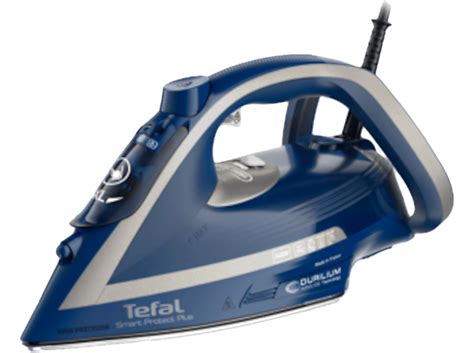 TEFAL Smart Protect (FV6872) | Dampfbügeleisen (Blau/Silberblau ...