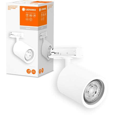 Mini tête de luminaire système LEDVANCE TRACKLIGHT blanc