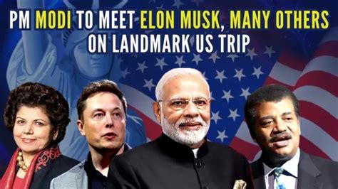 Pm Modis Us Visit List Of Eminent Personalities That Pm Will Meet