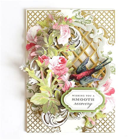 Anna Griffin Stickers Garden Floral