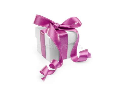 Present with pink ribbon stock photo. Image of package - 6988284