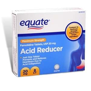 Amazon Equate Acid Reducer Maximum Strength Famotidine Mg