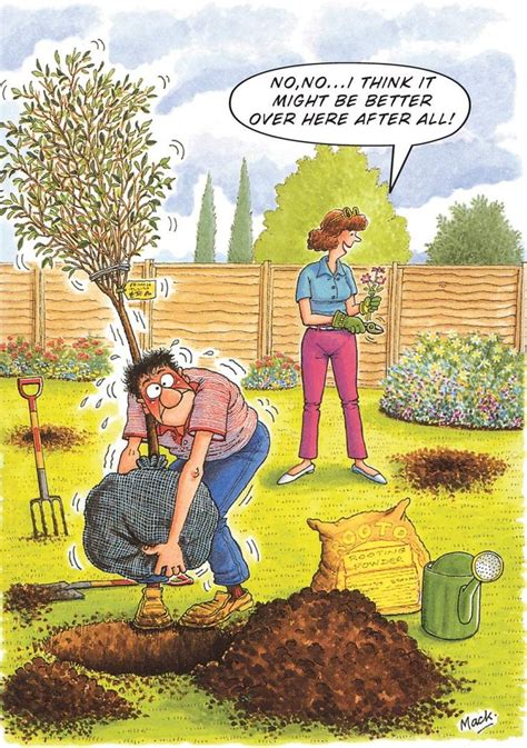 Funny Gardening Card The Funny Side Of Life