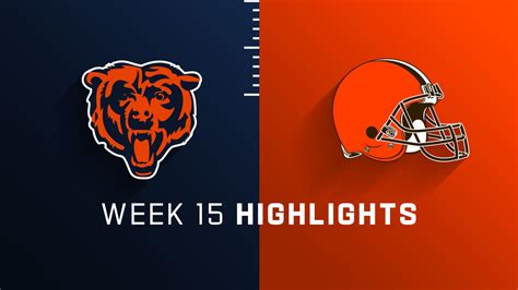 Chicago Bears vs. Cleveland Browns highlights | Week 15