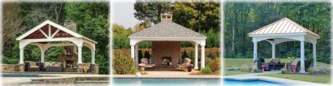 Vinyl Pavilions Outdoor Structures Green Acres Outdoor Living Pa