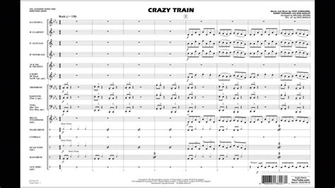 Crazy Train Arranged By Michael Brown Youtube