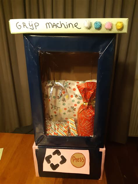 Surprise Grijpmachine Sinterklaas Kado Maken Knutsel Idee