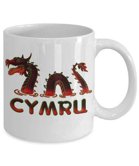 Cymru Wales Mug T Dragon Proud To Be Welsh Novelty Birthday Ceramic