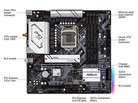 Asrock B M Pro Ac Lga Micro Atx Intel Motherboard Newegg