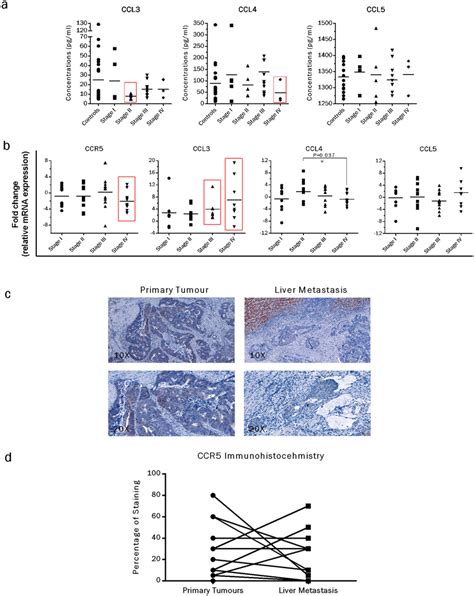 Circulatory And Cellular Expressional Levels Of Ccr5 Axis Fluctuate