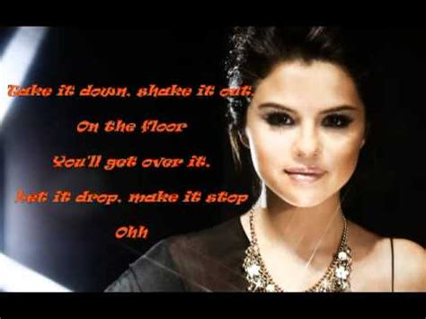 Selena Gomez The Scene Spotlight Lyrics On Screen Youtube