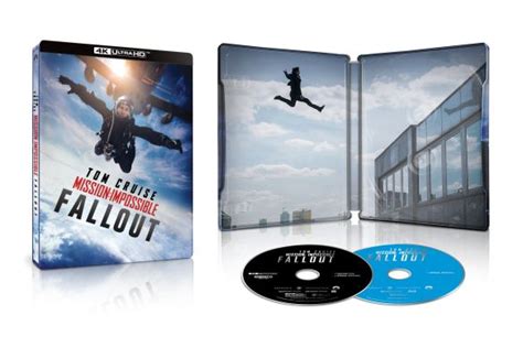 Best Buy Mission Impossible Fallout SteelBook 4K Ultra HD Blu Ray