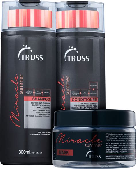 Kit Truss Miracle Summer Hair Care Trio Beleza Na Web Pro Pro