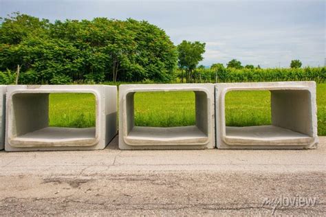 Reinforced Concrete Box Culverts These Square Pre Cast Culverts Cartazes Para A Parede