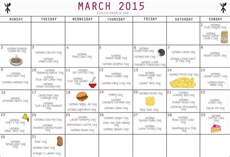 Get Free Printable National Day Calendar | Best Calendar Example