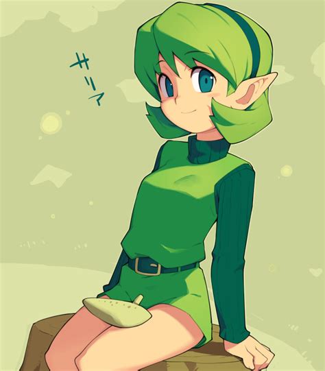 Saria The Legend Of Zelda And 1 More Drawn By Metata Danbooru