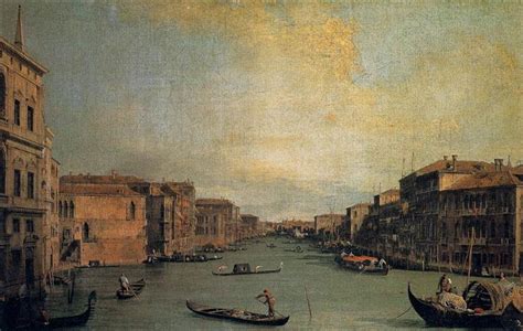 The Grand Canal, c.1729 - Canaletto - WikiArt.org