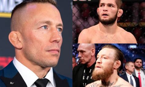 Georges St Pierre Pense Quil Pourrait Battre Khabib Et Conor McGregor