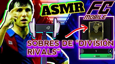 ABRIMOS SOBRES DE DIVISIÓN RIVALS JUGADOR NUEVO ASMR Jugando