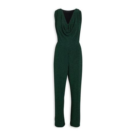 Emerald Green Shimmer Jumpsuit 3092992 Truworths