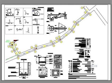 Red De Agua Potable En Autocad Descargar Cad 271 33 Kb Bibliocad