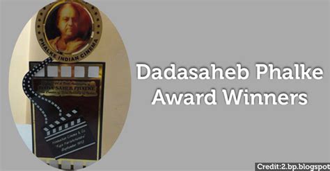 List of Dadasaheb Phalke Award winners (1969 - 2017) - India