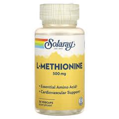 Solaray L Methionine Mg Vegcaps