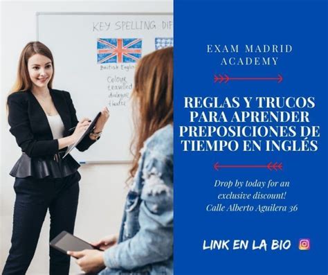 Reglas Y Trucos Para Aprender Preposiciones De Tiempo En Inglés