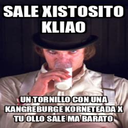 Meme Personalizado Sale Xistosito Kliao Un Tornillo Con Una