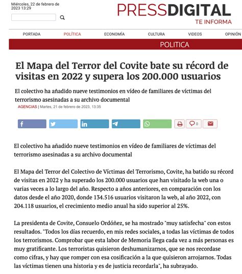 El Mapa Del Terror Del Covite Bate Su R Cord De Visitas En Y