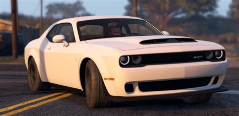 Dodge Challenger Srt Demon Add On Gta Mod