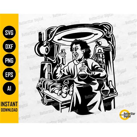 Victor Frankenstein Svg Frankenstein Scene Svg Horror T Inspire