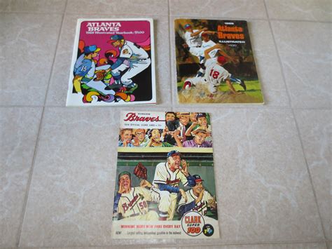 Lot Detail Milwaukee Atlanta Braves Package 1954 Scorecard 1968