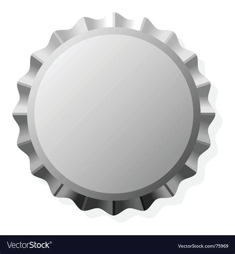 Bottle cap Royalty Free Vector Image - VectorStock